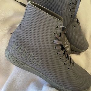 Mens NOBULL high tops in grey size 10 new with tags perfect condition never worn